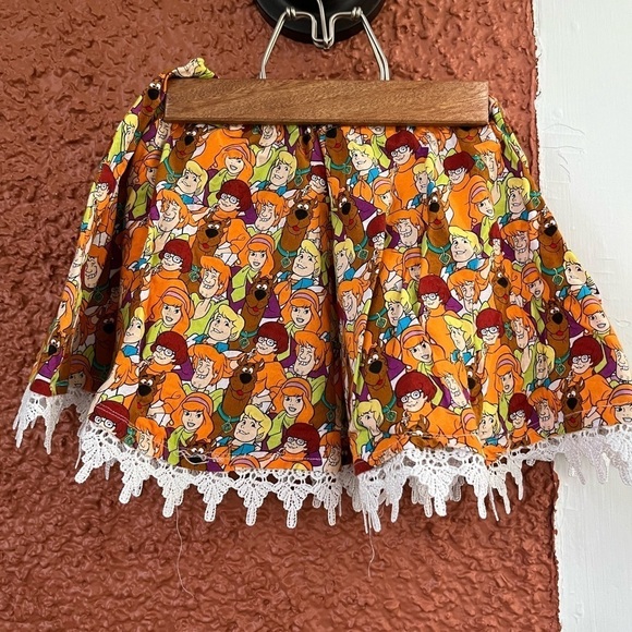 Handmade Kids Scooby Doo Skirt - Picture 1 of 3
